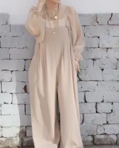 新品】ニコアンド みきてぃ シアージャケット shortサイズ モーヴ