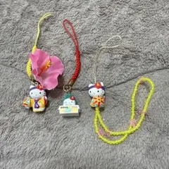 ご当地キティ 根付けストラップ 【3種類】 沖縄