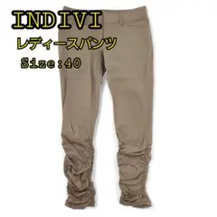 INDIVI レディースパンツ