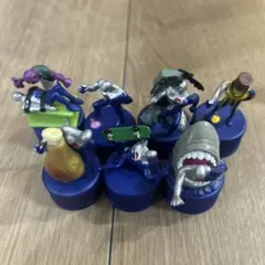 【レア・当時物】ペプシマン ボトルキャップ フィギュア 7個セット サントリー