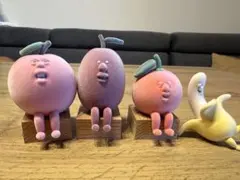 かんだあきら ふしぎな果実 フロッキーフィギュア 4種セット