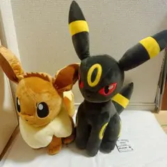 めっちゃもふぐっと　イーブイ　ブラッキー