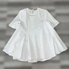 セオリーリュクス♡ペプラムカットソー♡ホワイトのサムネイル