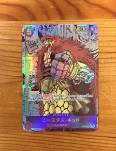ワンピース PSA10 ユースタス・キッド コミパラ OP05-074 - メルカリ