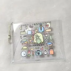 すみっコぐらし ネオすみっコくじ Part9 G賞 ミニクリアポーチ ぺんぎん？