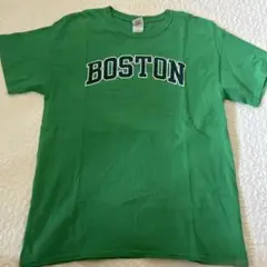 古着 US Tシャツ BOSTON グリーン アメカジ