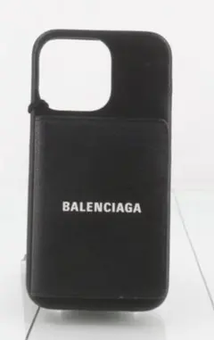 BALENCIAGA iPhoneケース ブラック　美品のサムネイル