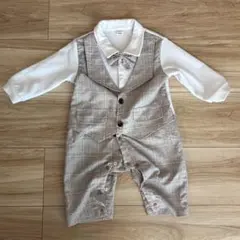 ベビーロンパース　スーツ風　セレモニースーツ　男の子
