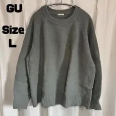 GU ジーユー ニット セーター トップス 長袖 レディース Lサイズ
