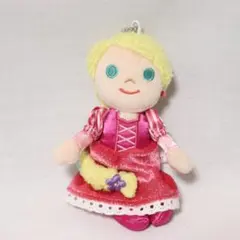 ディズニー　イッツアスモールワールド　ラプンツェル　ぬいぐるみマスコット