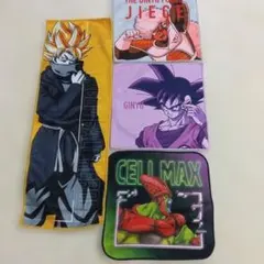 ドラゴンボール キャラクタータオル 4枚セット
