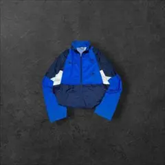 90s ナイキ ナイロンジャケット XL マルチ 切替 ドローコード フルジョ