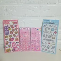 サンリオ　タイルシール　PETAMELLOWステッカー　3枚セット