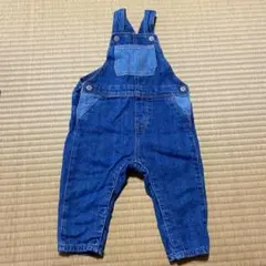 H&M デニムオーバーオール 80サイズ