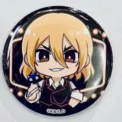 龍水　缶バッジ　ミニキャラ　カジノストア　Dr.STONE