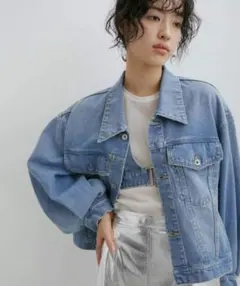 adam et rope デニムジャケット