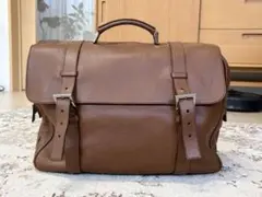 PRADA プラダ レザー ビジネスバッグ ブラウン レトロのサムネイル