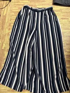 ネイビーワイドパンツ