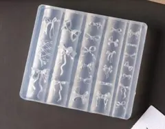 ネイル　パーツ　モールド　リボン