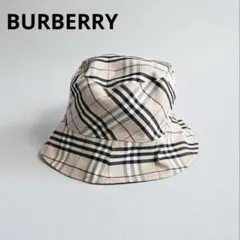 d*3様 美品BURBERRY チェック柄 バケットハットのサムネイル