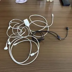 Apple Lightningイヤフォンと充電器セット