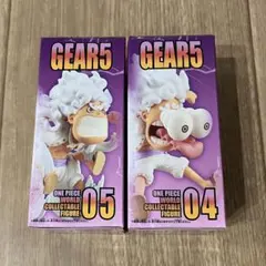 残り2セット　ワンピース　ワールドコレクタブルフィギュア　ギア5