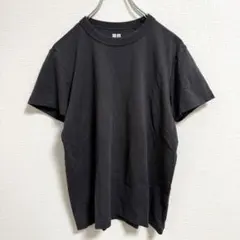 【UNIQLO U】クルーネック 半袖 XL コットン100％ ダークグレー