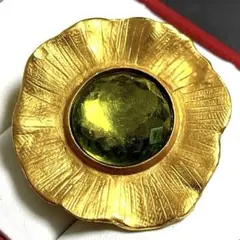 作家本人購入・サイン入り】大槻昌子 彫金ブローチ/ペンダント 共箱