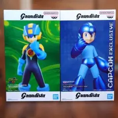 ロックマン メタリックカラーver.＆ロックマンエグゼ フィギュア2種セット