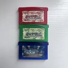 GBA ポケモン リーフグリーン ファイアレッド サファイア