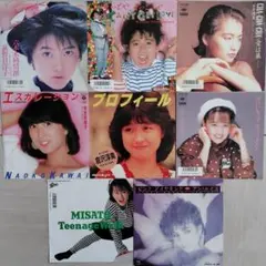 80's 女性歌手EPレコード8枚セット