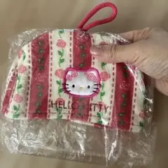 ハローキティ バラ模様 タオルハンガー　平成レトロ　レア