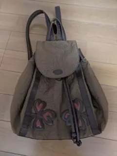 イビサ　IBIZA　リュック・バックパック　ブラウン　ナイロン　大容量