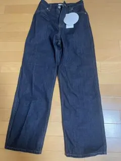 値下げします！ダークブルー ストレートレッグデニム