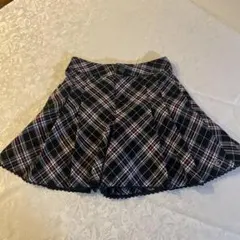 Lovetoxic チェック柄プリーツキュロット