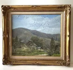 樹皮絵画☆北海道☆F6 全国伝統工芸展入選作品☆アート インテリア