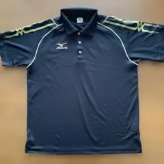 Mizuno 黒 ポロシャツ　XL
