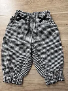 ギンガムチェック柄パンツ 90㎝