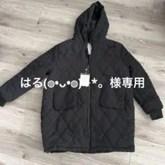 黒 キルティングジャケットXL