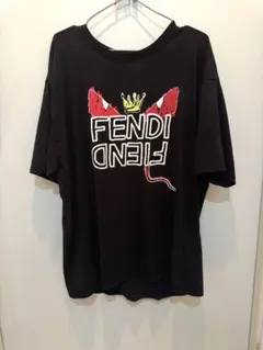 FENDI モンスター Tシャツ ブラックのサムネイル
