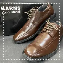 Y■ BARNS soho street メンズ ドレスシューズ ブラウン 茶色のサムネイル