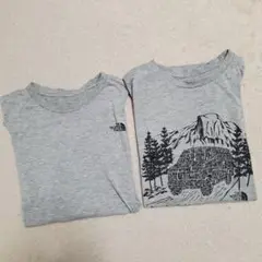 2点セット THE NORTH FACE/ノースフェイス プリント Tシャツ L