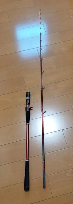 新品未使用　アルファタックル　海人ライト竿 150-200 7.3フィート アルファタックル 海人 タチウオテンヤ 91 175H (ロッド・釣竿