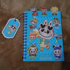 ⭐*！様 【激レア】ラブブ　シールブック　シール帳　全24ページ　ブルー