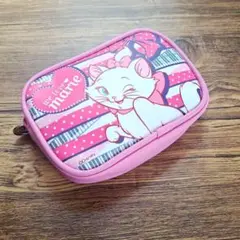 【未使用】 Disney マリー おしゃれキャット ポーチ ピンク 小物入れ
