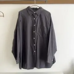 JEANASIS 長袖シャツ ダークグレーのサムネイル