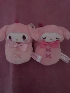 マイメロディ ぬいぐるみ おくるみ 2個セット