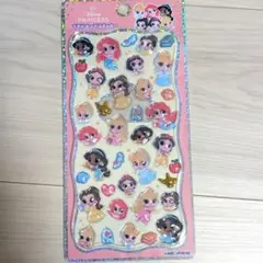 ボンボンドロップシール　ディズニープリンセス