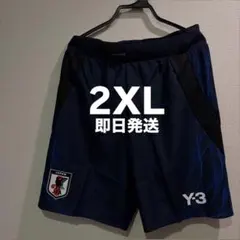 Y-3 山本耀司 サッカー 定価8800円 日本代表 ハーフパンツ 2XLサイズ