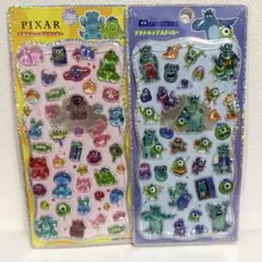 【早い者勝ち☆】PIXAR プチドロップステッカー 2枚セット 海外製品